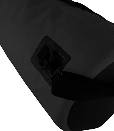 Enthusiast Gear Insulated Dry Bag Floating Cooler – 10L / 15L / 25L Roll Top, Leak Proof, Waterproof, Collapsible, with Padded Shoulder Strap - Perfect for Kayaking Fishing Beach - color: Black, size: 10 Liter