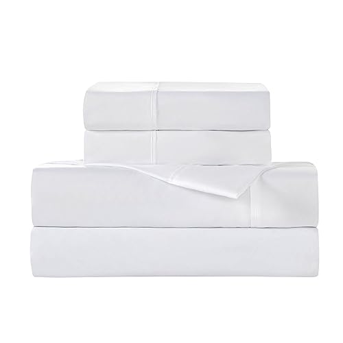 Kingnex Sofa Bed Sheets Queen for Sleeper Sofa Bed with 4-6 Deep Pocket Soft Double Brushed 1800 Microfiber 4 Piece Bedding Set (60"x74"x6") White - color: White, size: Sleeper Sofa Queen