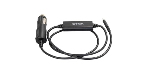 CTEK USB-C Charging Cable, for CS Free Portable Battery Charger Maintainer, 12V Plug - style: 12V Cable