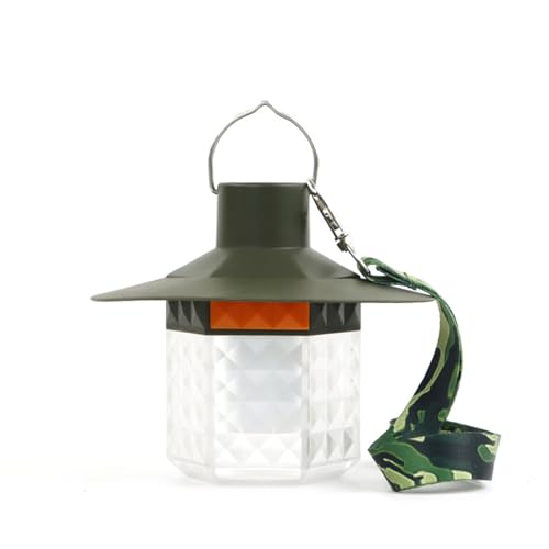 Rechargeable LED Camping Lantern, Stepless Dimming Camping Lights with 1000LM, Camping Essential with 2 Light Modes, IPX4 Waterproof Tent Lights, Portable Flashlight for Power Outages, Hiking