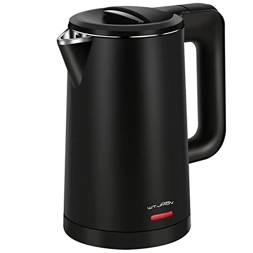 0.8L Electric Kettle Stainless Steel, 800 Watts Small Electric Kettle 27 Ounce Fast Boil Auto Shut-off, Portable Water Boiler for Small Kitchen, Business Trip and More