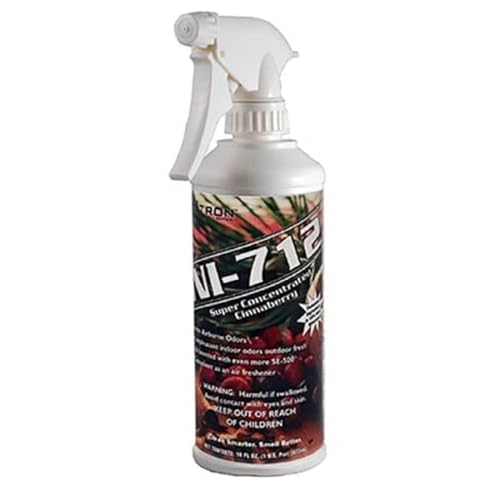 Neutron Industries NI-712 Cinnaberry Odor Eliminator Spray (1 bottle) – Powerful, Long-Lasting Odor Neutralizer – Instant Air Freshener for Home, Car & More – Pint-Sized (16 oz)
