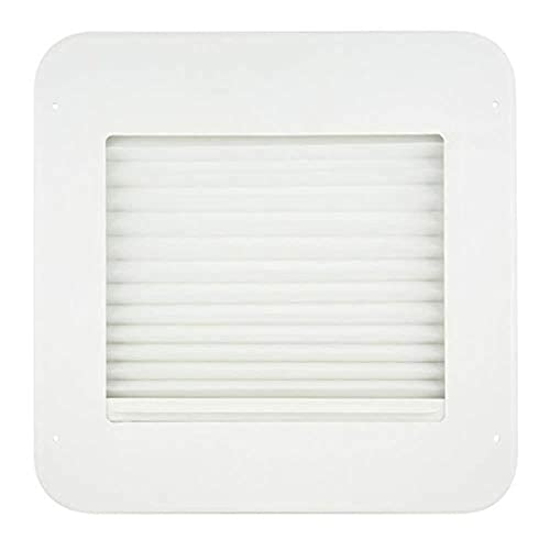 AP PRODUCTS A1W-15201612 RV WINDOW VENT SHADE; WHITE