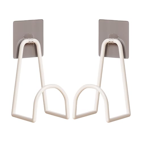 Multi Purpose Wall Mount Holder for Badminton Tennis Rackets Space Saving Organizers with Strong Adhesive Hook Wall Mount Holder