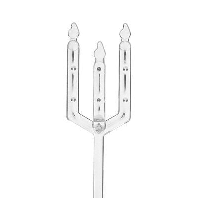 Super Z Outlet 9" Plastic Straight Head Floral Picks Card Holders for Weddings, Birthday Parties, Events, Decorations (50 Pieces)