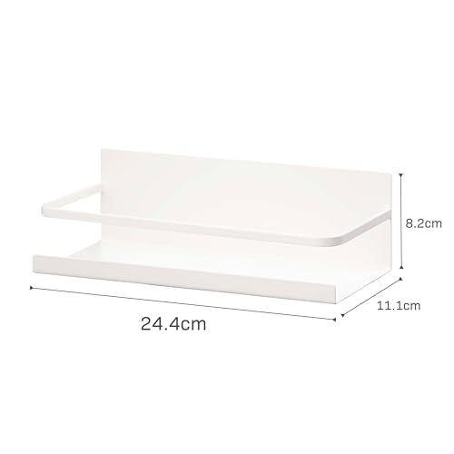 YAMAZAKI Home Magnetic Spice Storage Rack Organizer For Fridge - Steel