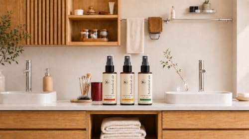 Odor Eliminator Spray – Plant-Based Air Freshener for Home & Fabrics – Eliminates Odors Without Harsh Chemicals – Essential Oil Blend – 3 x 2 oz Discovery Set (3 Scents)