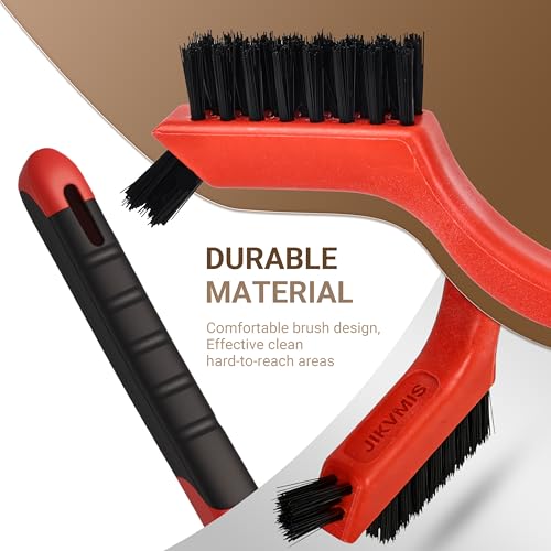6 Pieces Nylon Brushes Set, Brushes for Cleaning Welding Slag and Rust,Scratch Brush with Mini Head & Hanging Hole for Everyday Cleaning (6, Nylon) - color: Nylon