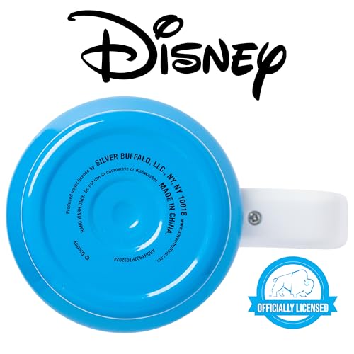 Silver Buffalo Disney Mickey and Friends Featuring Donald Duck, Daisy Duck, Minnie Mouse, Mickey Mouse, Goofy, and Pluto Stainless Steel Tumbler with Straw Cover, Lid, Straw, and Handle, 40 Ounces - color: Mickey and Friends