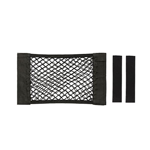 Mesh Cargo Net for Car, Universal Stretchable Trunk Storage Net Wall Sticker Organizer Elastic Pouch Bag for Cars, SUV, Home, Auto Interior Accessories (Small) - size: Small