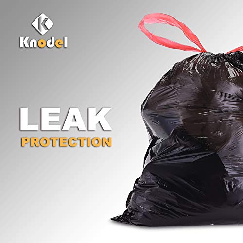K KNODEL Drawstring Trash Bags, Perfect for Car Trash Can with Lid, and for Car Trash Can with Zipper, Ultra Strong Garbage Bags, 3 Gallon, 50 Count (Pack of 2) - size: 50 Count (Pack of 2)