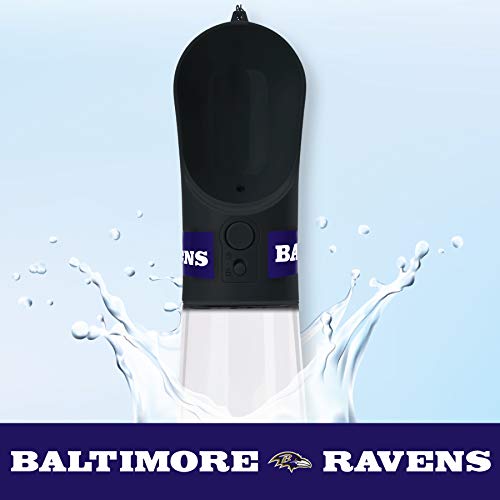 Dog Water Bottle. NFL Baltimore Ravens PET Water Bottle. Best Cat Water Bottle. Water Fountain Dispenser for Dogs & Cats. - color: Baltimore Ravens