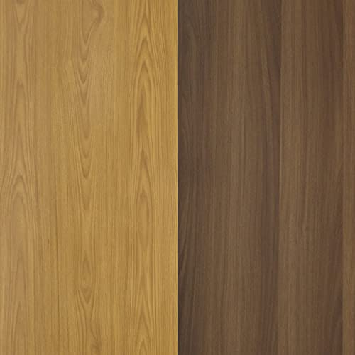 Flash Furniture Glenbrook 42'' Square Table Top with Natural or Walnut Reversible Laminate Top - color: Natural/Walnut, size: 42" Square