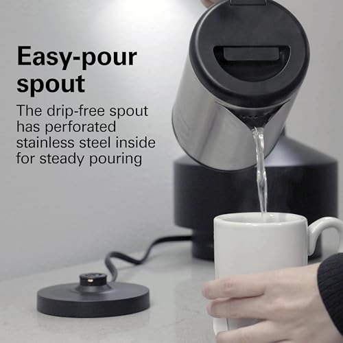 Hamilton Beach® Commercial Hospitality 0.5 Liter Stainless Steel Electric Hot Water Tea Kettle HKE050