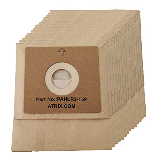 Atrix PAHLR2-15P Paper Filter Bags for Atrix Lil Red Vacuum, 2-Quart, 15 Count - style: Paper Filter Bags - 15