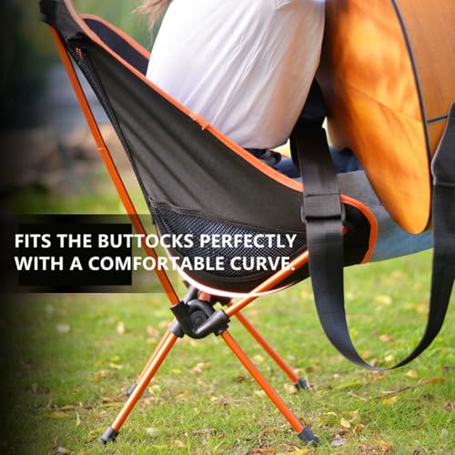 Lightweight Folding Camping Chair, Portable Foldable Compact for Outdoor Camp,Aluminium,Travel, Beach, Picnic, Festival, Hiking, Backpacking - color: Camouflage Folding Stool