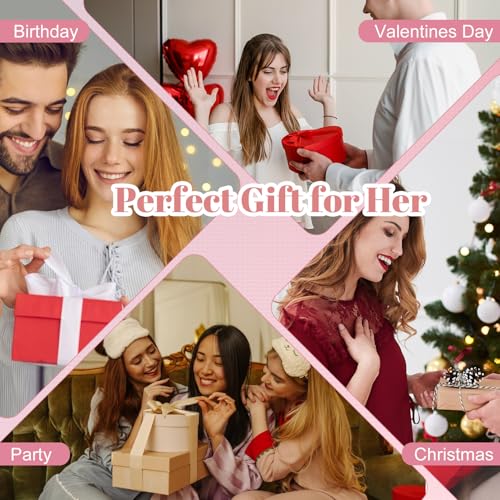 Compact Mirror, 1X/3X Magnifying Travel Mirror with Light Small Purse Mirror Pocket Mirror for Makeup, Mini LED Portable Handheld Makeup Mirror Travel Essentials Gifts for Women Girls, Pink
