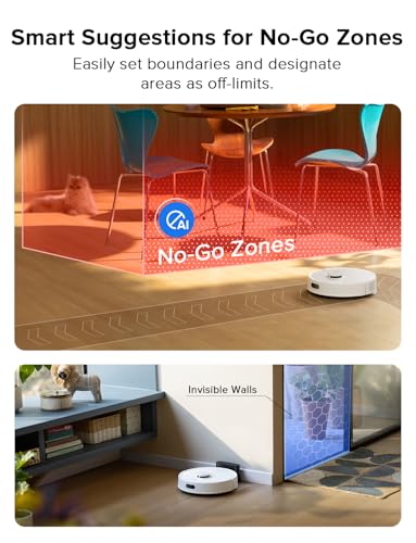 roborock Q7 L5 Robot Vacuum and Mop Combo, 8,000Pa Suction, Upgraded from Q5 Pro, Dual Anti-Tangle System, LiDAR Navigation, No-Go Zones, Self-Charging Robotic Vacuum Cleaner, White - color: White02
