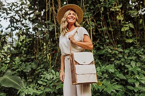 PICNIC TIME Corsica Wine and Cheese Picnic Basket - Tote Bag - Gift for Wine Lovers, (Beige Canvas), 12 x 7 x 17 (Pack of 2) - size: 9.75 x 6.5 x 13.75 (Pack of 2), style: Corsica Wine & Cheese Picnic Basket, 2-Bottle Wine Carrier