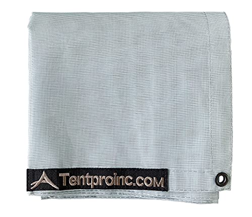 Tentproinc RV Awning Side Sun Shade 9'X7' (Gray) Mesh Screen Sunshade Complete Kits Motorhome Camping Trailer Canopy UV Blocker - 3 Year Warranty - color: Gray