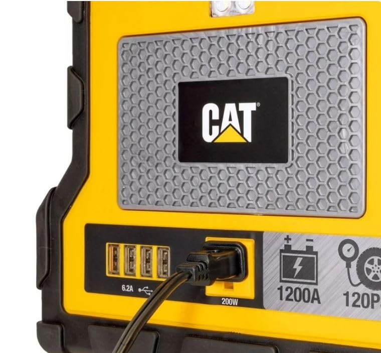 CAT CJ1000DXT 1200 Peak Amp Jump Starter and Powerstation w/200 watt Inverter