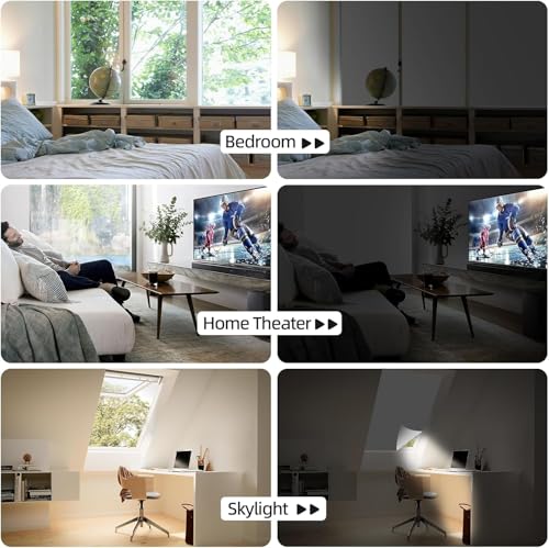 DUOFIRE Blackout Curtains for Bedroom 79" x 57", Portable Window Blinds No Drill Room Darkening 100% Blackout Shades Temporary Blackout Window Cover for Nursery Travel RV (Silver-Silver) - size: 57"W x 79"H