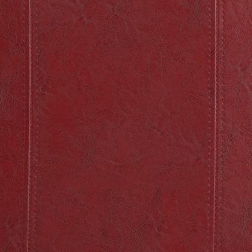 SIMPLIHOME Dover Storage Ottoman Bench - 36 inch Wide Upholstered Vegan Leather Rectangular Lift-Top Ottoman in Radicchio Red, Contemporary Bench for Living Room with Safety Hinges - color: Radicchio Red