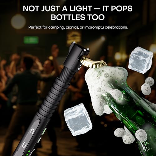 EDC Flashlight Rechargeable,800 Lumen Small Flashlight with Magnetic Clip & Base, 11 Modes LED Flashlight,Glass Breaker&Bottle Opener, USB-C Flashlight for Working,Home and Emergency - color: Black