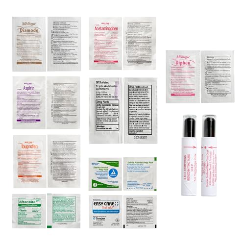Adventure Medical Kits Sportsman Series Medical Kit - 300 - First Aid Kit for Camping, Hiking, Hunting & More - For 6 People for 7 Days - Includes Bandages, Medicine, Guide Book & More