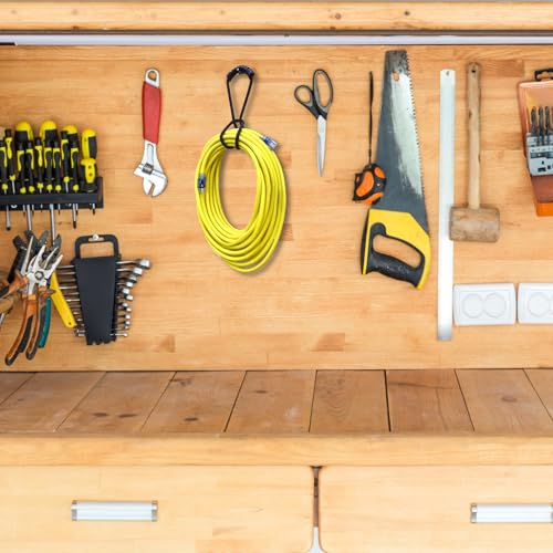 Extension Cord Storage Straps,16-inch Extension Cord Organizer,Vacuum Hose Holder for Pool Hoses, Garden Hoses, Cords, Cables,Rope, RV, Boat, Garage, Home - 2PCS