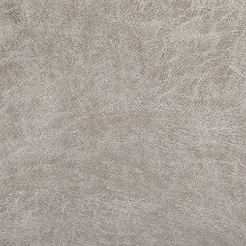 SIMPLIHOME Dover Storage Ottoman Bench - 36 inch Wide Upholstered Vegan Leather Rectangular Lift-Top Ottoman in Distressed Grey Taupe, Contemporary Bench for Living Room with Safety Hinges - color: Distressed Grey Taupe