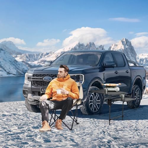 Nice C Tailgate Table, Car Desk, Aluminum Tailgate Table, Car Camping, Mounted Camping Tables, Overlanding Gear, Vehicle Tables, Adjustable Height & Length, Lightweight