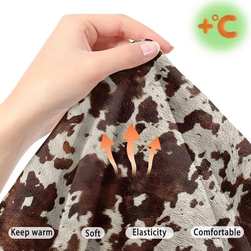 Brown Cow Pattern 2 Pcs RV Dinette Cushion Covers Thickened Sofa Furniture Protector Breathable Loveseat Sofa Chair Cover Seat Slipover for Travel Trailer Couch - color: Brown Cow