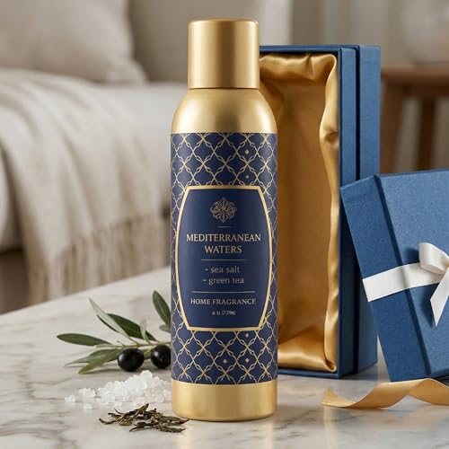 AP Fragrance Belfair Oaks Room Fragrance Air Freshener Spray - Concentrated Deodorizer, Mediterranean Waters - 2 Pack - size: 1 Count (Pack of 2)