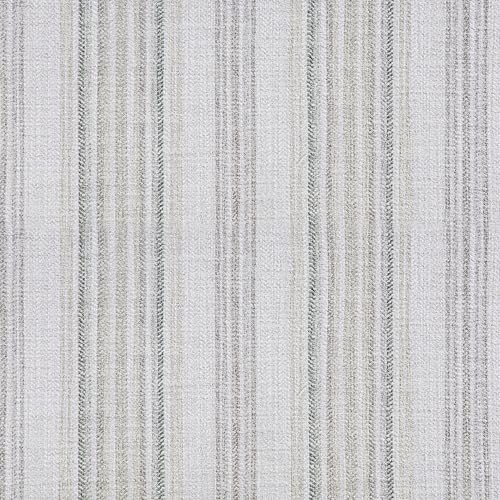 HomePop 18" Square Tufted Storage Ottoman - Gray Striped Pattern - color: Gray Striped Pattern