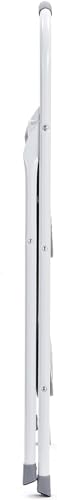 Rubbermaid 2-Step Steel Step Stool Ladder with Hand Grip, ANSI Type 2 Duty Rating, 225 lb Capacity, White - style: 2-Step