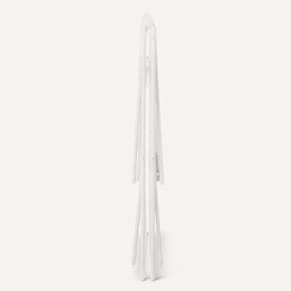 Amazon Basics Foldable Space-Saving 4-Wing Metal Clothes Drying Rack, 61x23.6x49.6 inches, White - size: 61x23.6x49.6 inches