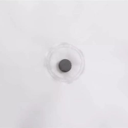 White Stall Shower Curtain Liner 60 x 72 inch Plastic Shower Liner Washable Inside Small Shower Curtain Liner PEVA Shower Curtains for Bathroom with Magnets and Rustproof Metal Grommet Holes - color: Pure White, size: 60"W x 72"L (Pack of 1)