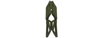 Tactical Folding Step Stool Portable Small Chair Collapsible for Kitchen,Hiking Stool Backpacking, Camping, Fishing and Hunting (Green) - color: Green