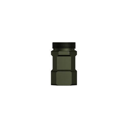 WUBEN Army Green Mini Flashlight Battery Extension Tube(Model: E7), for Outdoor/Indoor Activities Camping, Hiking, Fishing, Walking, etc. - color: Army Green YCT