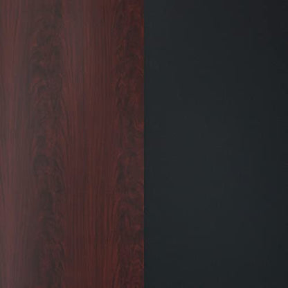 Flash Furniture Glenbrook 30" Square Table Top with Black or Mahogany Reversible Laminate Top - color: Black/Mahogany, size: 30" Square
