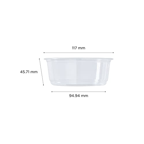 Karat 8oz PET Round Deli Container (117mm), FP-DC8-PET - 500 ct - size: 8oz