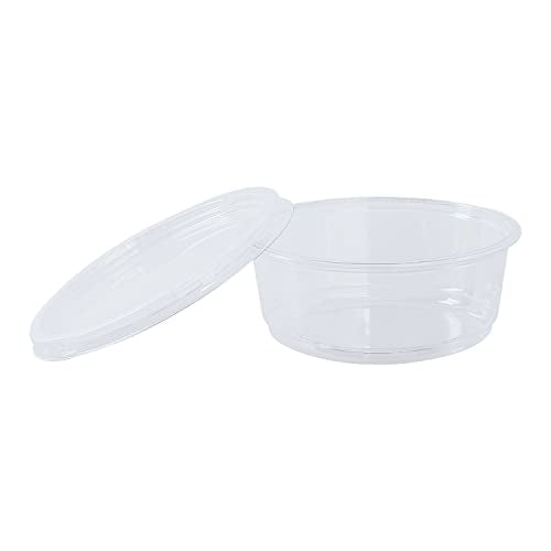 Karat 8oz PET Round Deli Container (117mm), FP-DC8-PET - 500 ct - size: 8oz