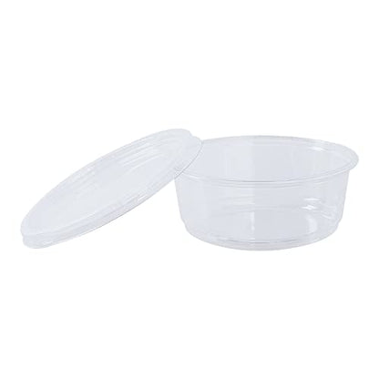 Karat 8oz PET Round Deli Container (117mm), FP-DC8-PET - 500 ct - size: 8oz