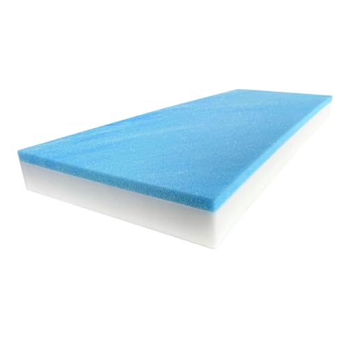 FoamRush 6" x 37" x 83" Cot, Hospital Bed, Gel Memory Foam RV Mattress Replacement, Medium Firm, Comfort, Pressure Relief, Made in USA, Travel Camper Trailer Truck, Cover Not Included - color: Gel Foam Only, size: 6" x 37" x 83"