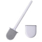 RV Toilet Bowl Brush, Toilet Brush Silicone Won't Damage Toilets, Wall Mounted Toilet Brush-Anti-Roll, Anti-Drip Design, Suitable for RV Travel Trailers and Campers, Made by RVers for RVers - color: White