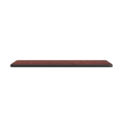 Flash Furniture Glenbrook 30'' x 48'' Rectangular Table Top with Black or Mahogany Reversible Laminate Top - color: Black/Mahogany, size: 30" x 48" Rectangular