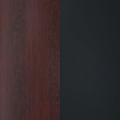 Flash Furniture Glenbrook 24" Square Table Top with Black or Mahogany Reversible Laminate Top - color: Black/Mahogany, size: 24" Square