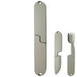 2-in-1 Camping Utensil Set – Knife Fork Combo for Picnic, Portable Outdoor Travel Flatware