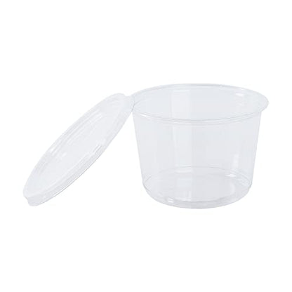 Karat 16oz PET Round Deli Container (117mm), FP-DC16-PET - 500 ct - size: 16oz